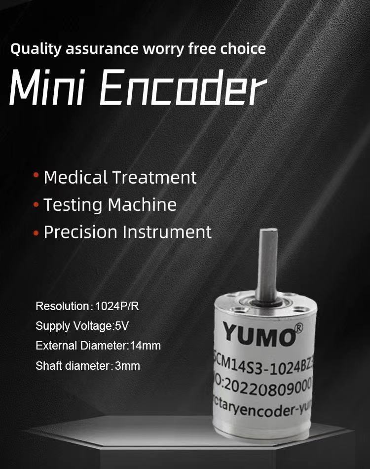 YUMO New Arrival---Mini Incremental Encoder---Rotary Encoder M14 Series