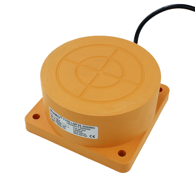 Non-flush Angular Type NPN Inductive Proximity Sensor LMF39-3050NC