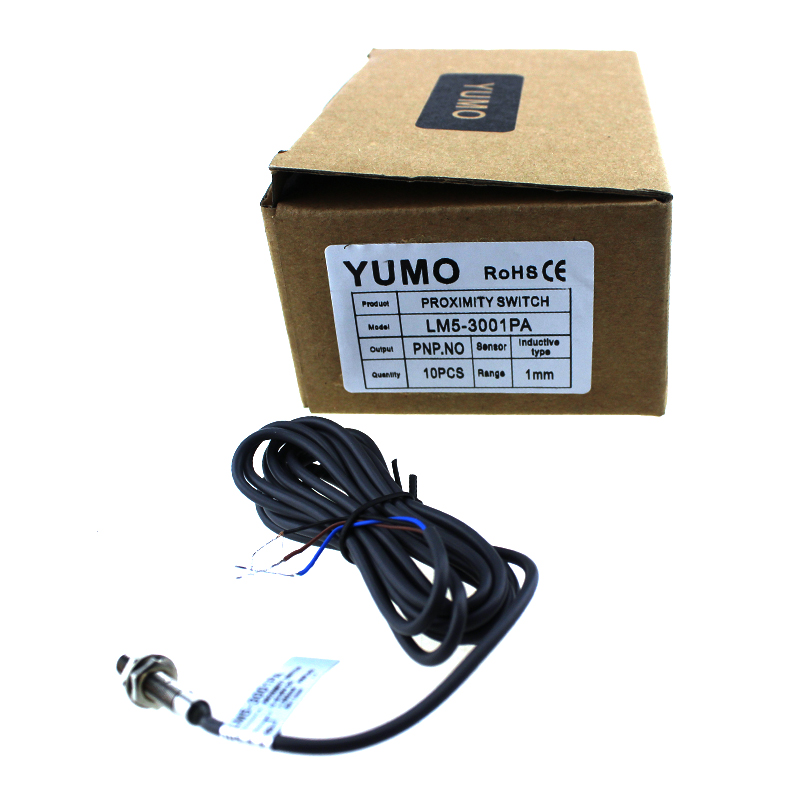 Cylinder type flush sensor LM5 IP67 Inductive Proximity Sensor