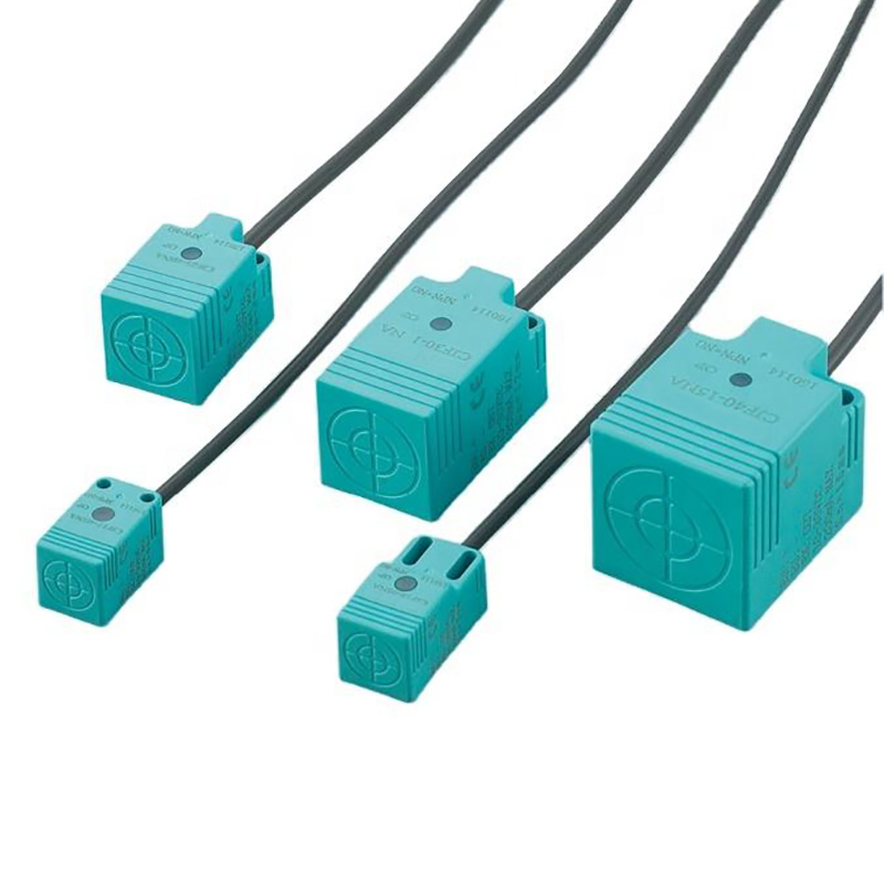  YUMO Inductive Proximity Sensor CJF17E-05 Square Type with Orange Shell Long Lifespan (IP67) Resistive Technology